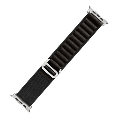 Apple Watch nylon strap with metal tips in various colours