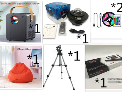 Black Card Combo Bluetooth TV speaker bar, 490x50x50mm, 1.2kg with remote and cables