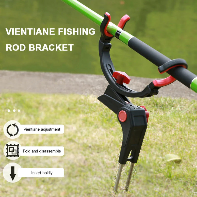 Shopfluxpro NZ Versatile Fishing Rod Holder for Beach, River, or Lake