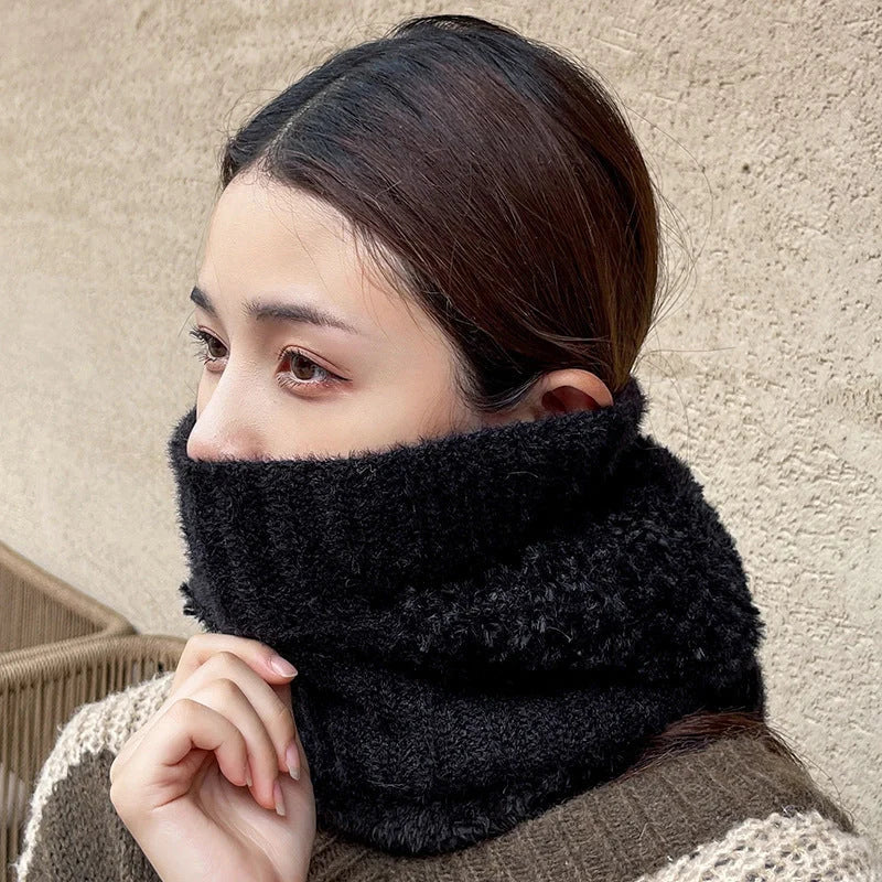 Multifunctional hat scarf one-piece in various colours for winter warmth