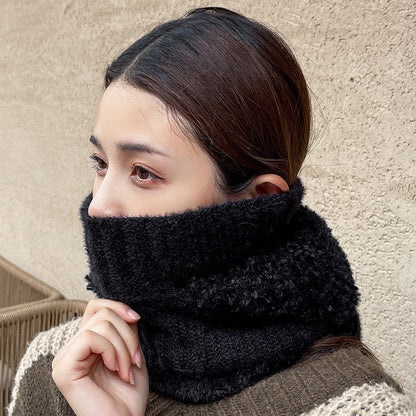 Multifunctional hat scarf one-piece in various colours for winter warmth