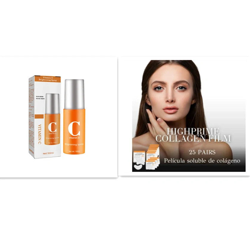 Collagen water-soluble facial mask with hyaluronic acid for 15-20 minute hydrating treatments