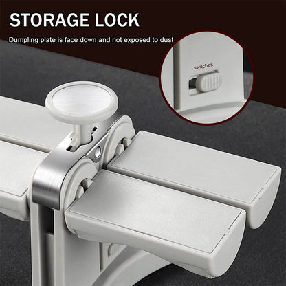 Double head dumpling mould for quick and easy dumpling making