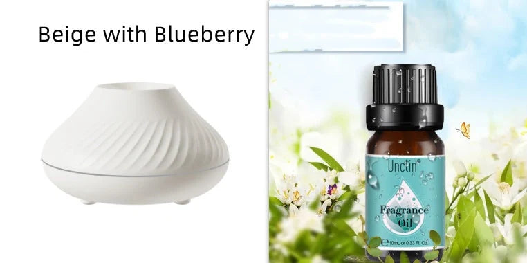 Volcanic Flame Aroma Diffuser with 7 colour LED options and 130ml capacity