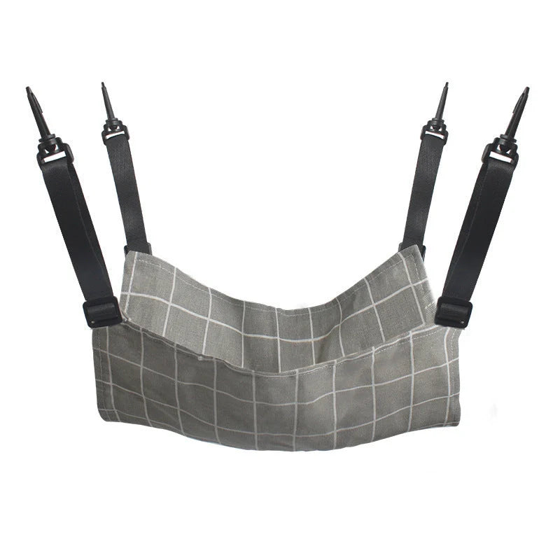 Lamb Fleece Cat Hanging Bed in various colors and sizes, perfect for indoor pet comfort