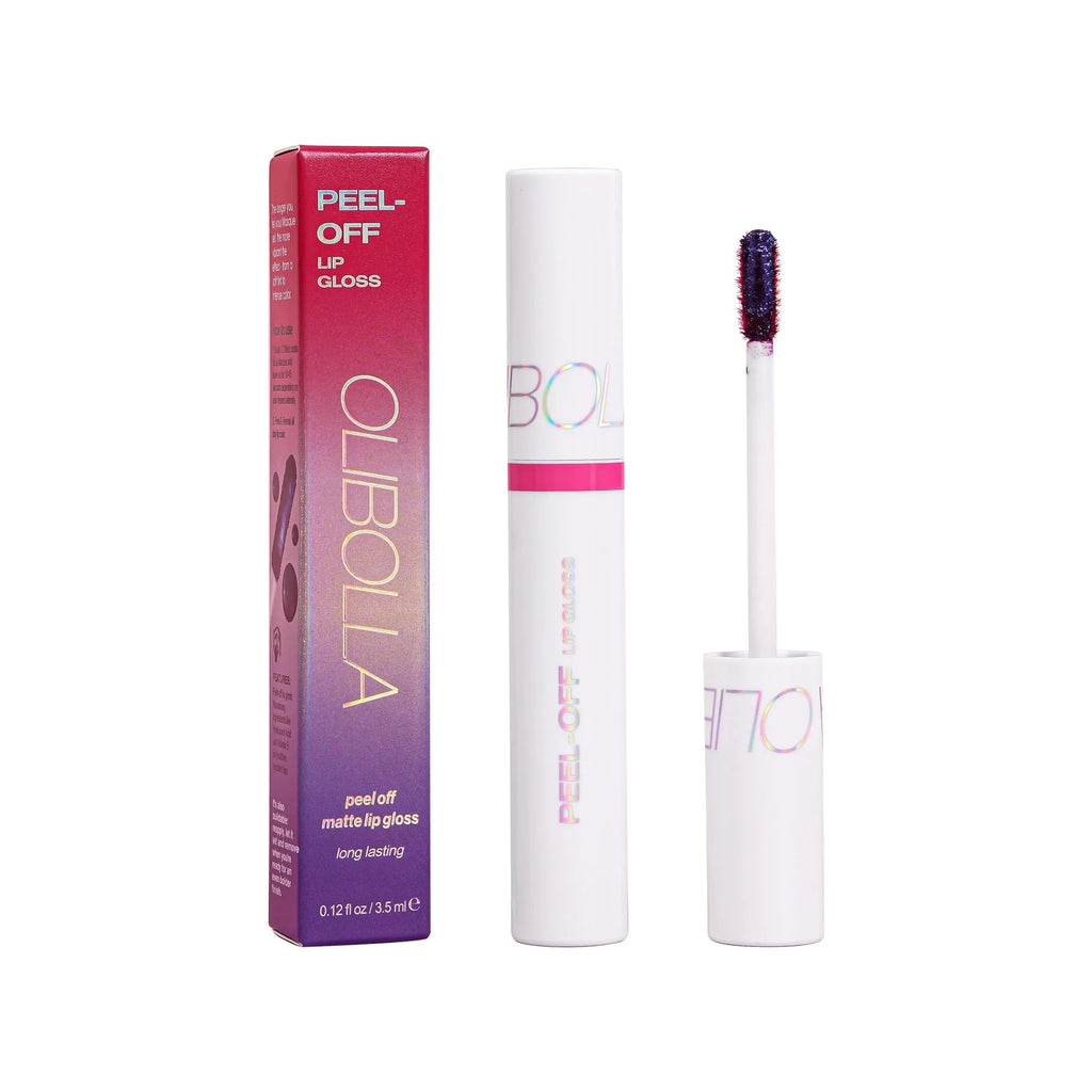 Tearing type matte finish lip gloss, long-lasting moisturising, nonstick cup, 6 colour options