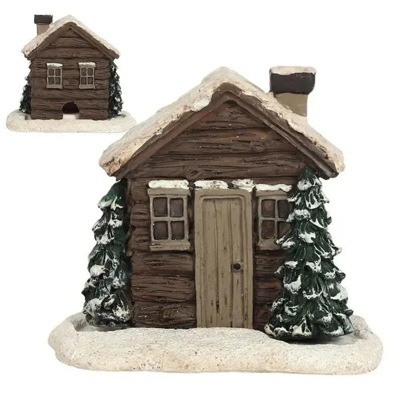 Rustic cottage-style incense burner with A-frame design, perfect for creating a cozy, fragrant atmosphere in your home