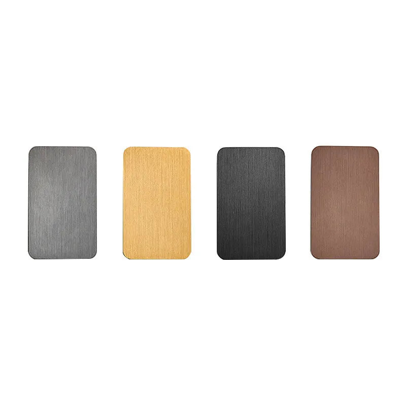 Slim minimalist wall-mounted LED lamp in black finish, showcasing Nordic design.