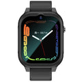 Swimming waterproof smartwatch with video call and step counting in water blue colour