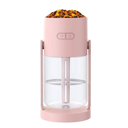 Starry Sky Projection Humidifier with ambient light and USB portability