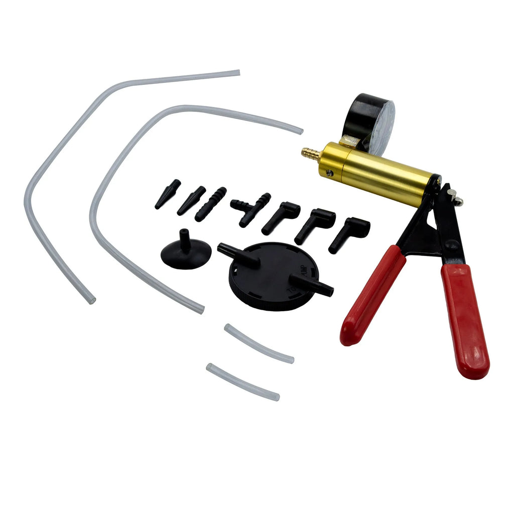 Manual vacuum air blow gun suction tool for car repair with aluminium alloy construction