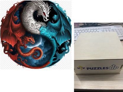 Animal Puzzle Puzzlesup A3 Size With The Box - Detailed wooden puzzle for creative minds