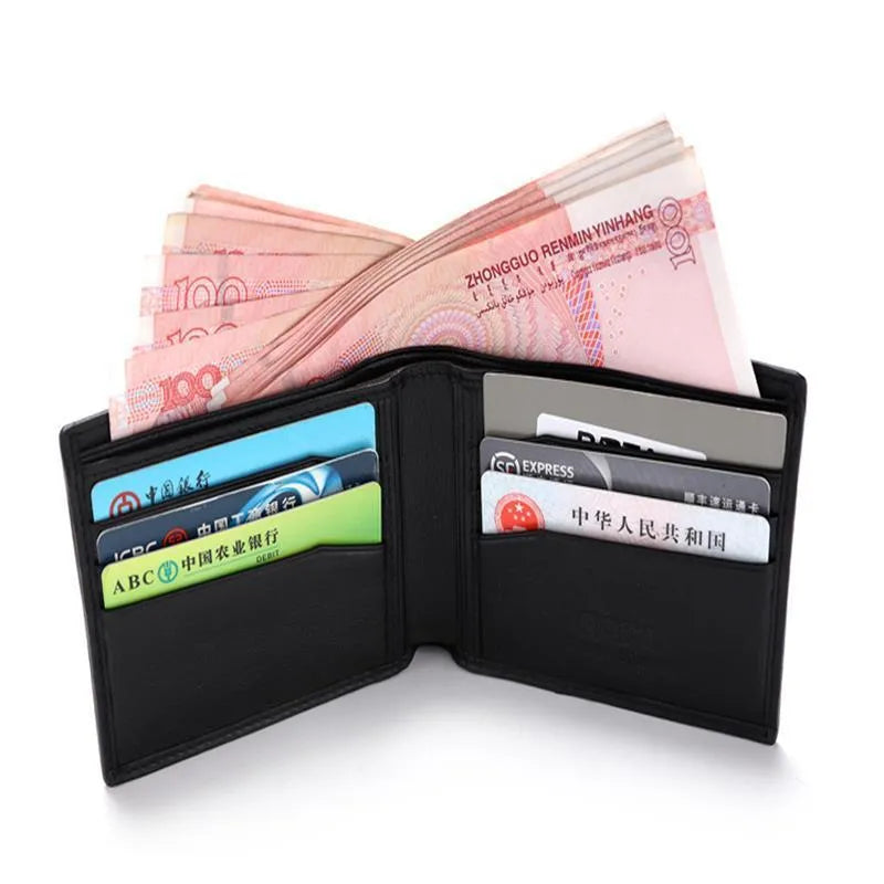 Pearl fishskin short grinding beads wallet with cowhide in horizontal square European American style