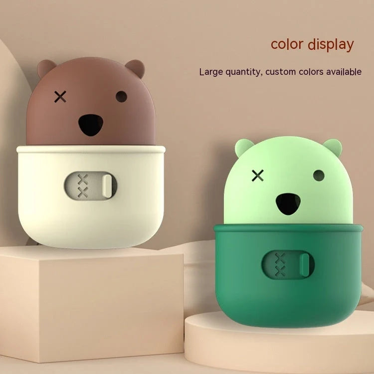 Adjustable leakage food feeder toy for dogs and cats in natural rubber