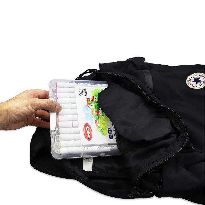 Master Double-headed Marker Art Brush Painting Set Oily 48-colour Animation Hand-painting