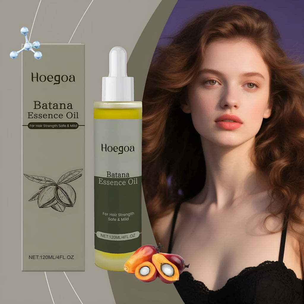 120ml bottle of Platthana Secret Hair Essential Oil with ginger and rosemary for daily use.