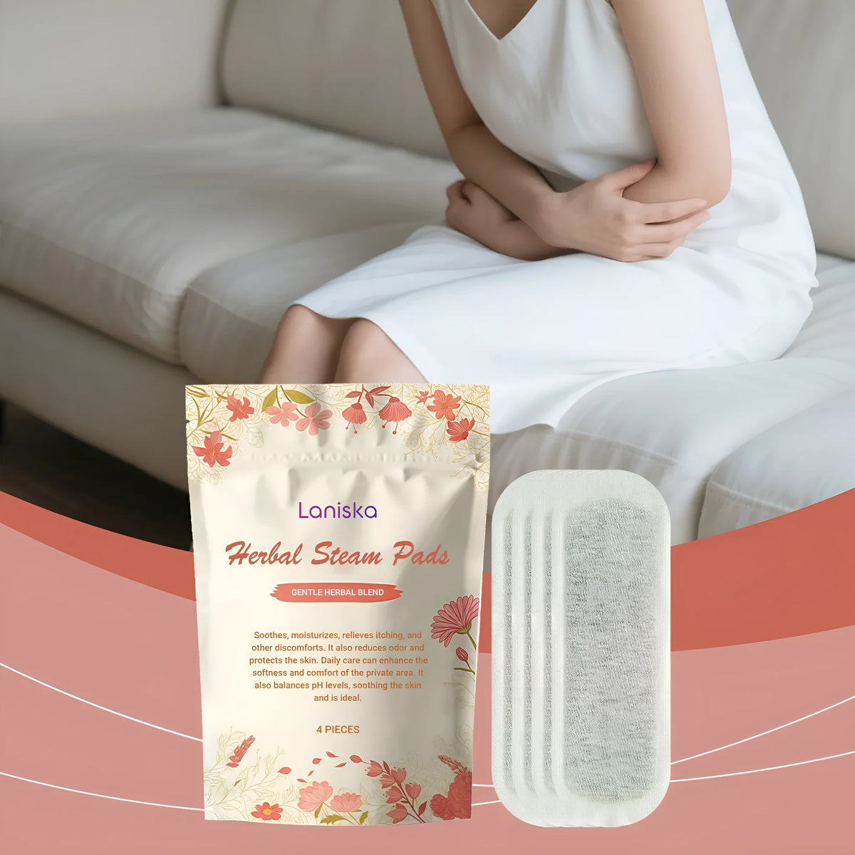 Women's Health Nursing Adhesive Bandage Mild Ingredients 4 Pieces Standard Specifications Body Care Kit