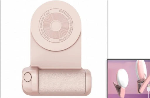 Versatile magnetic phone grip tripod with rotating design, powerful magnetic base, and premium materials for stable, blur-free mobile photography