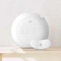 Smart body temperature sticker for children with LED display and white ABS storage box