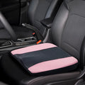 Car seat cushion in memory cotton with gel bevel, microfiber leather, single seat for five-seater cars