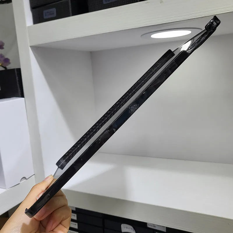 Genuine carbon fibre hard case for Apple iPad Pro 11-inch in a choice of three finishes.