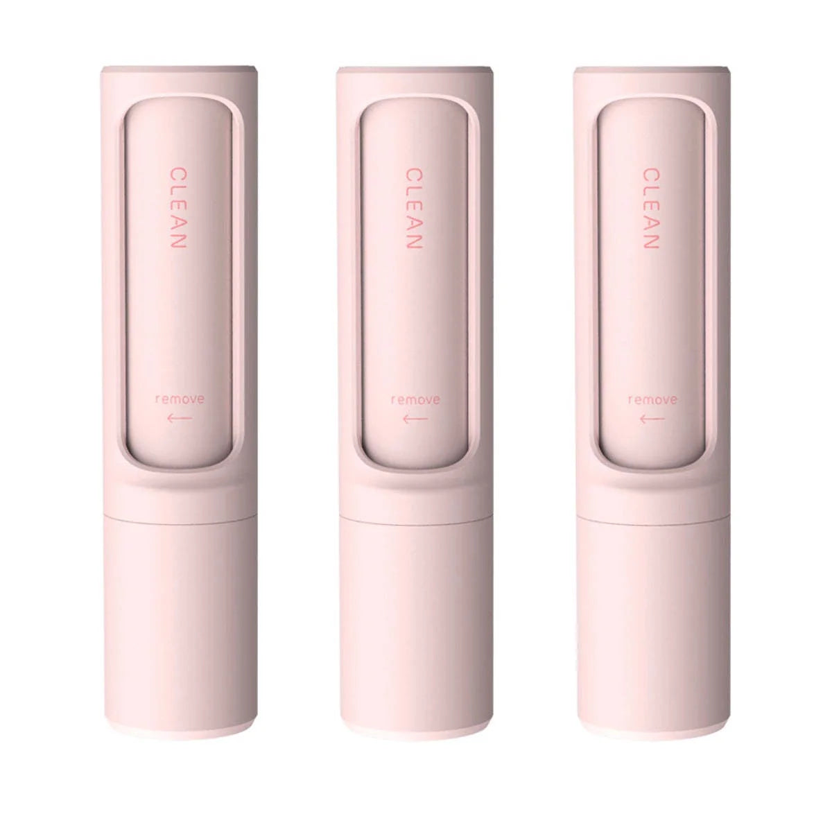 Rotating cylinder electrostatic hair remover brush in multiple colours