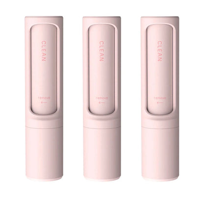 Rotating cylinder electrostatic hair remover brush in multiple colours