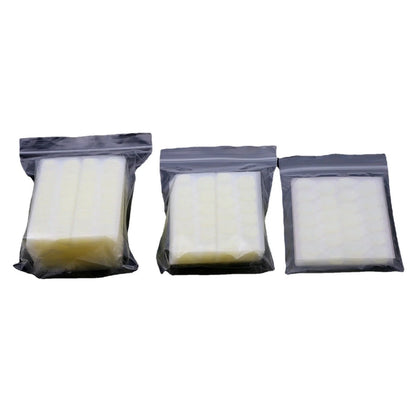 Transparent nail stickers with jelly glue for seamless nail art application