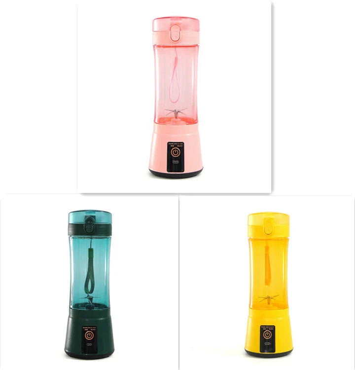 Rechargeable USB Smoothie Blender with Automatic Safety Features for Convenient, Portable Blending