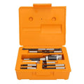 R8 shank inch boring head set 9-piece high speed steel boring bar kit for milling machines