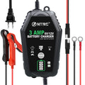 3A lead acid battery charger with intelligent maintenance compact 156x80x100mm UK plug portable car charger