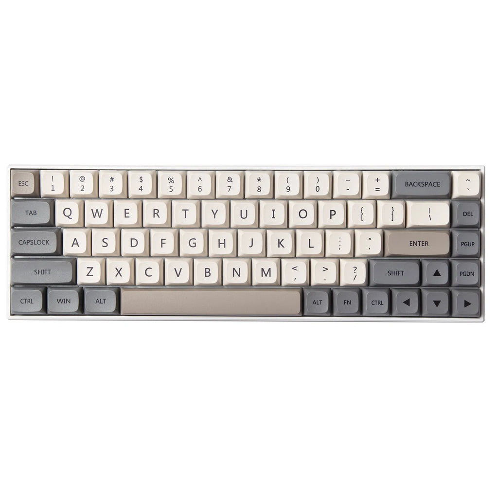 PBT XDA profile mechanical keyboard keycap set with 139 pieces including supplementary keys