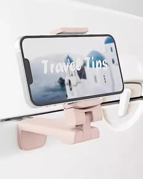 Rotary multifunctional collapsible mobile phone holder in plastic, universal style, available in black green pink