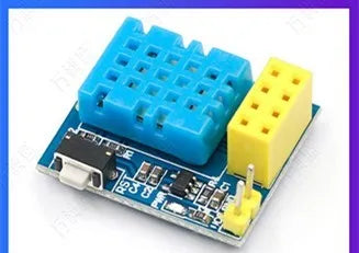 Compact DHT11 WiFi temperature and humidity node module for wireless environment monitoring
