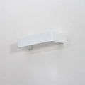 Modern minimalist wall lamp with aluminium shade in white, black, gray, gold colours
