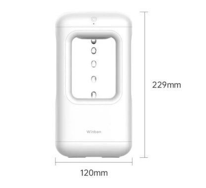 Weibel Anti-Gravity Water Drop Humidifier with cool mist technology and quiet operation