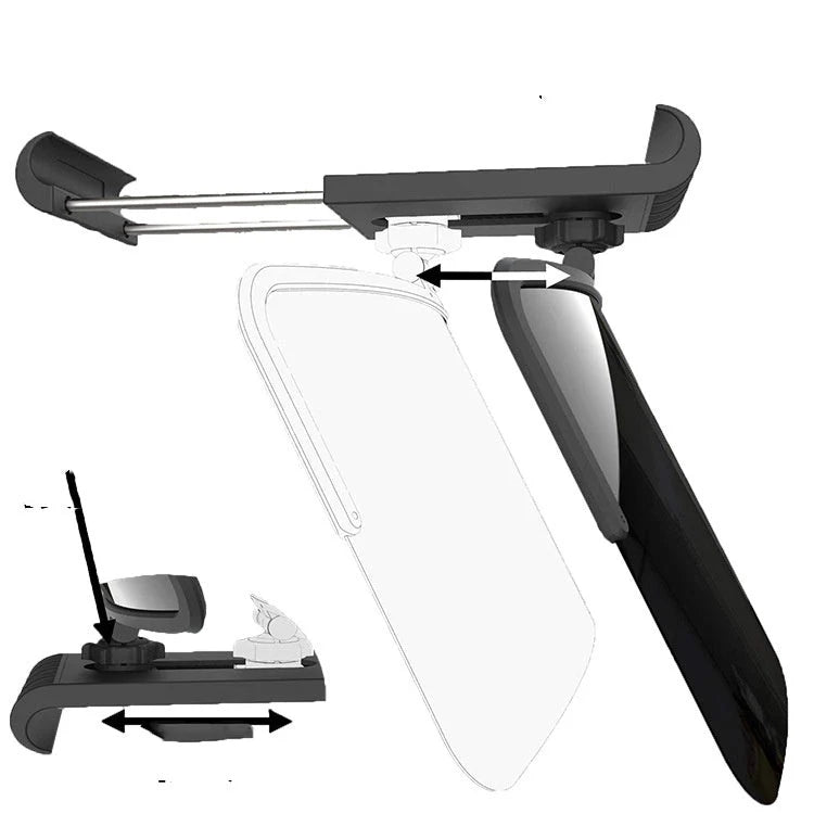 Polarized car sun visor with anti-glare and UV protection features