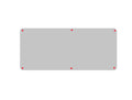 Cat claw protector pad, self-adhesive PVC, 47x15cm, for leather sofa furniture protection