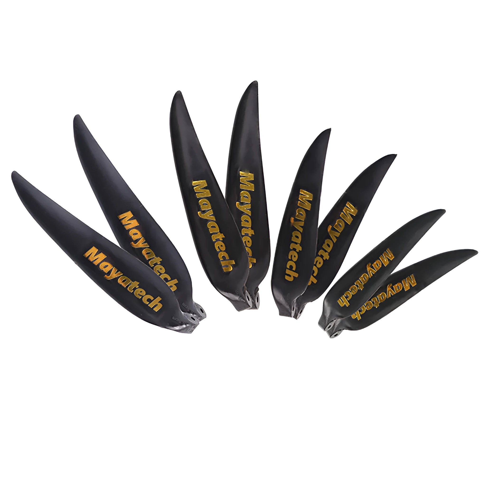 Black quick disassembly noise reduction folding paddle fittings measuring 12 by 6.5 centimetres.
