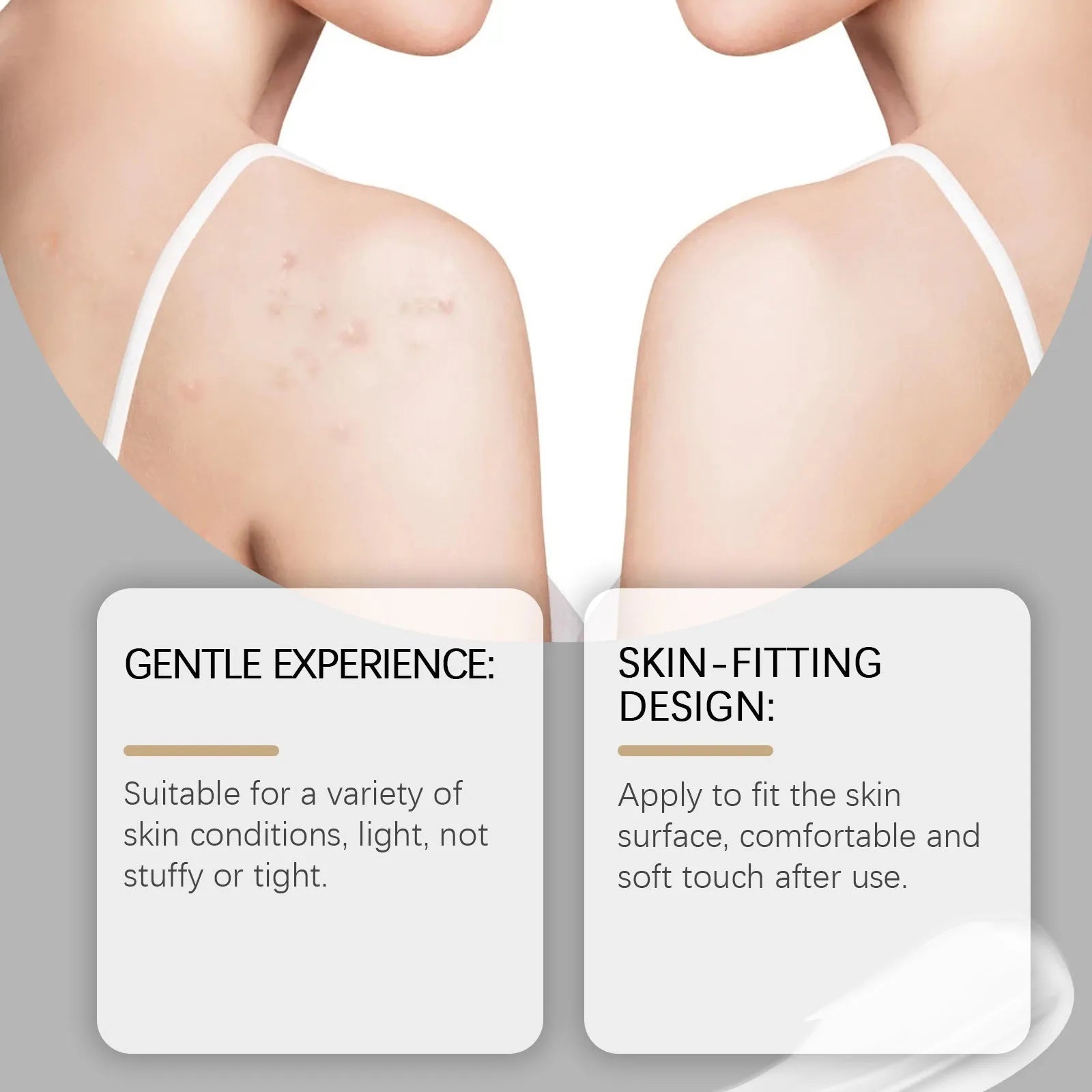 75g tube of gentle skin neck cream with bifidobacterium and mint leaf extract