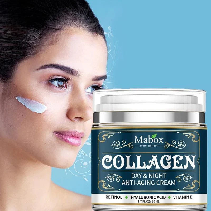 Nourishing Collagen Facial Moisturizer - Anti-Aging Skin Care with Firming and Tightening Benefits