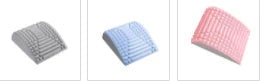 Premium back stretcher pillow for neck and lumbar support, relieving pain and improving posture.
