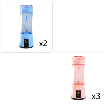 Rechargeable USB Smoothie Blender with Automatic Safety Features for Convenient, Portable Blending