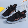Women's high-top leather sports casual shoes in multiple colours with a round toe and flat heel.