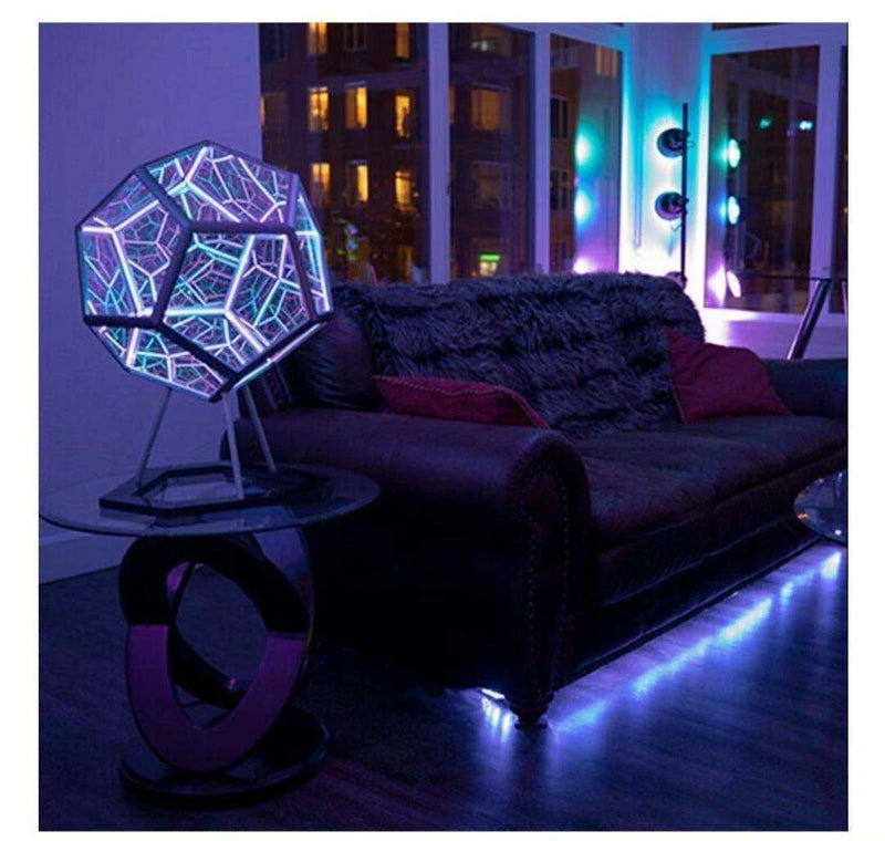 Shopfluxpro NZ Stunning Dodecahedron Lamp: Vibrant Eco-Friendly Lighting for Your Kiwi Home