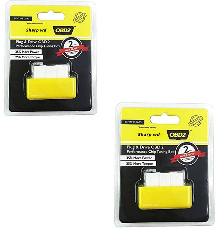 ECO OBD2 Driver Chip Tuning Box for gasoline cars, reduces fuel consumption by up to 15%