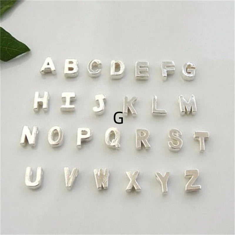 Peach Heart Shaped Letter Necklace in gold and silver finishes with alloy pendant