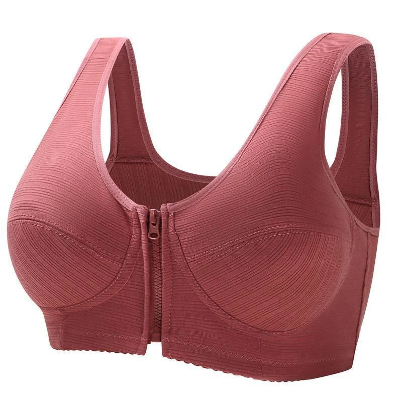 Ladies Plus Size Underwired Bra in Cotton, available in multiple colors and sizes