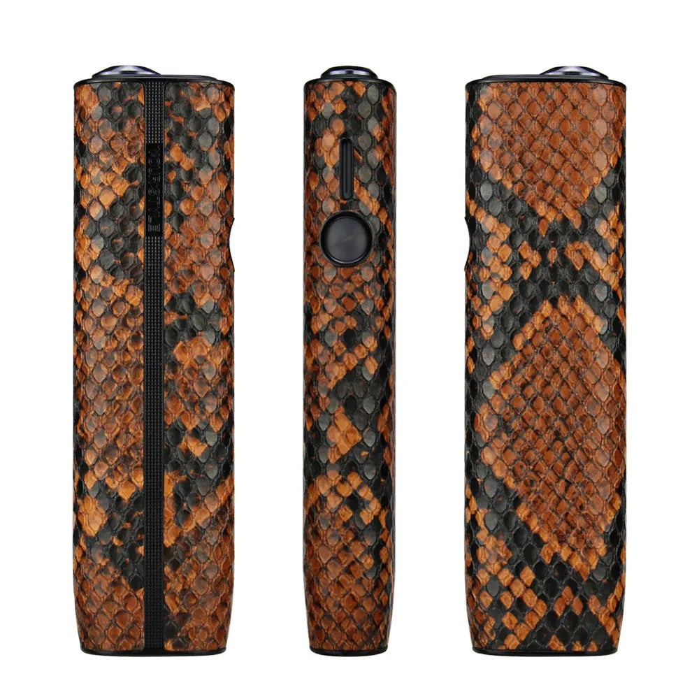 Light luxury PC leather drop-resistant protective cover for cigarette cases in four colours with 12.2cm dimensions