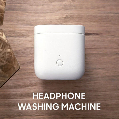 Automatic AirPods cleaning tool with multi-function capabilities for removing dirt, debris, and earwax buildup from wireless earbuds